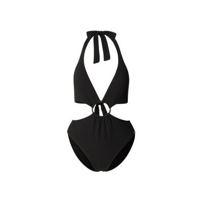 Pepe Jeans per donna. PLB100006 Costume da bagno nero Solid Ha (M), Beachwear, Poliestere Pepe Jeans per donna. PLB100006 Costume da bagno nero Solid Ha (M), Beachwear, Poliestere