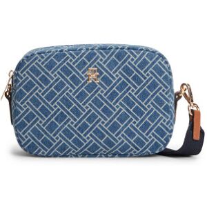 Tommy Hilfiger per donna. AW0AW18610 Borsa a tracolla blu Popette (OSFA), Casual, Cotone Tommy Hilfiger per donna. AW0AW18610 Borsa a tracolla blu Popette (OSFA), Casual, Cotone