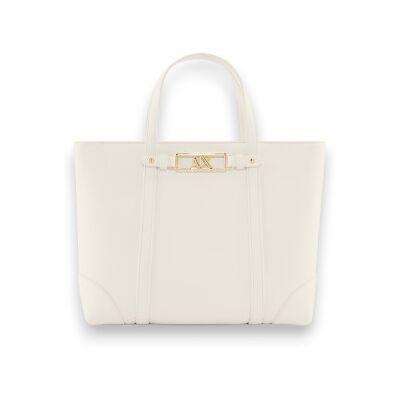 Giorgio Armani per donna. XW002609AF15632U0011 Borsa firmata beige (OSFA), Casual, Poliestere Giorgio Armani per donna. XW002609AF15632U0011 Borsa firmata beige (OSFA), Casual, Poliestere