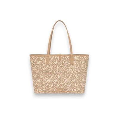 TOUS per donna. 2002437201 Borsa tote mini L. K Double-Way beige (OSFA), Casual, Tessuto TOUS per donna. 2002437201 Borsa tote mini L. K Double-Way beige (OSFA), Casual, Tessuto