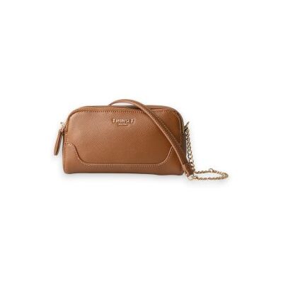 Twinset per donna. 262TD8044 Borsa Tracolla Camera marrone (OSFA), Casual, Poliuretano Twinset per donna. 262TD8044 Borsa Tracolla Camera marrone (OSFA), Casual, Poliuretano