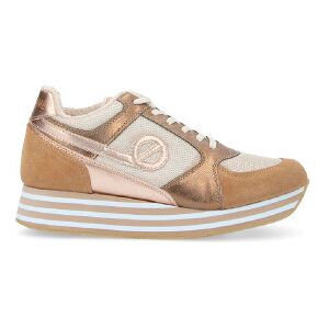 NO NAME KNHAKD0 Scarpe in Camoscio Beige - Casual NO NAME KNHAKD0 Scarpe in Camoscio Beige - Casual
