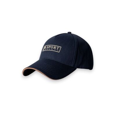 Hackett London per uomo. HM0400104 Berretto Hs Club blu navy (OSFA), Casual, Cotone Hackett London per uomo. HM0400104 Berretto Hs Club blu navy (OSFA), Casual, Cotone