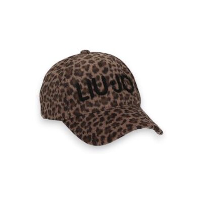 Liu Jo per donna. 2F6048-T6089 Cappello Animalier marrone (OSFA), Casual, Animal Print, Poliestere Liu Jo per donna. 2F6048-T6089 Cappello Animalier marrone (OSFA), Casual, Animal Print, Poliestere