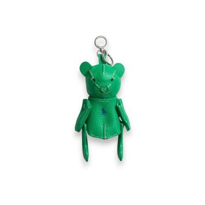 Polo Ralph Lauren per donna. 427P13276008 Portachiavi a forma di orsetto verde (OSFA), Casual, Pelle Polo Ralph Lauren per donna. 427P13276008 Portachiavi a forma di orsetto verde (OSFA), Casual, Pelle