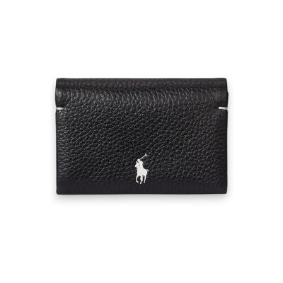Polo Ralph Lauren per donna. 427949873014 Portacarte in pelle Polo Play nero (OSFA), Casual Polo Ralph Lauren per donna. 427949873014 Portacarte in pelle Polo Play nero (OSFA), Casual