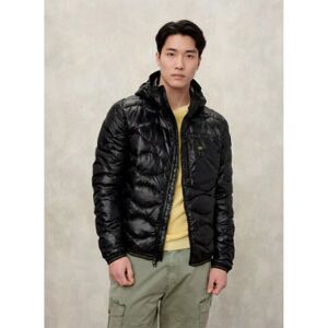 Blauer per uomo. 26SBLUC03177 Giacca Black Wave (S), Nero, Casual, Poliestere Blauer per uomo. 26SBLUC03177 Giacca Black Wave (S), Nero, Casual, Poliestere