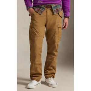 Polo Ralph Lauren per uomo. 710974518003 Pantaloni cargo in tela marrone Classic Fit (32/34), Casual, Cotone Polo Ralph Lauren per uomo. 710974518003 Pantaloni cargo in tela marrone Classic Fit (32/34), Casual, Cotone