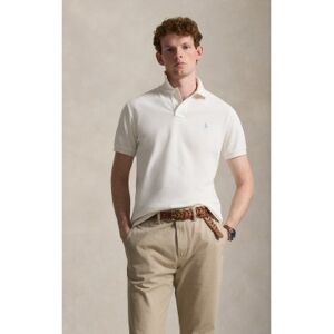 Polo Ralph Lauren per uomo. 710680784519 L'iconica polo in piqué bianco crema (XL), Casual, Cotone, Manica corta Polo Ralph Lauren per uomo. 710680784519 L'iconica polo in piqué bianco crema (XL), Casual, Cotone, Manica corta