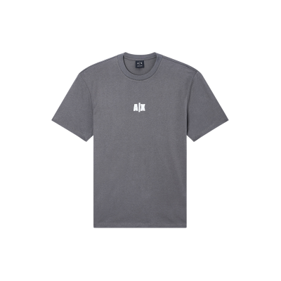 Giorgio Armani per uomo. XM002509AF10358U8144 maglietta con logo grigio (XXL), Casual, Cotone, Manica corta Giorgio Armani per uomo. XM002509AF10358U8144 maglietta con logo grigio (XXL), Casual, Cotone, Manica corta