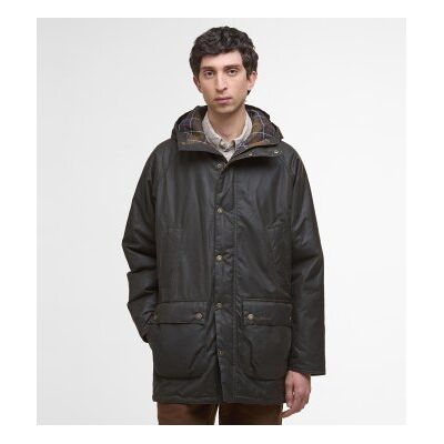 Barbour per uomo. MWX2494 Parka Bedale Wax verde oliva (XL), Casual, Cotone Barbour per uomo. MWX2494 Parka Bedale Wax verde oliva (XL), Casual, Cotone