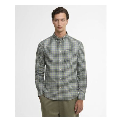 Barbour per uomo. MSH5023 Camicia verde Lomond (XXL), Casual, Cotone, Manica lunga Barbour per uomo. MSH5023 Camicia verde Lomond (XXL), Casual, Cotone, Manica lunga
