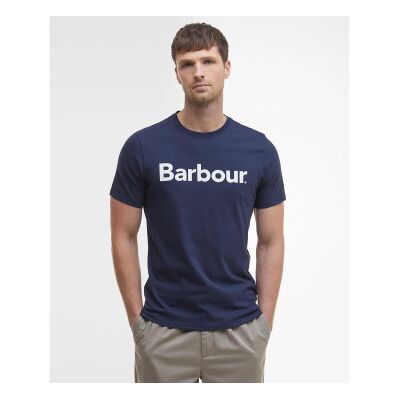 Barbour per uomo. MTS0531 Maglietta con logo della Marina Militare (L), Casual, Cotone, Manica corta, Navy Barbour per uomo. MTS0531 Maglietta con logo della Marina Militare (L), Casual, Cotone, Manica corta, Navy