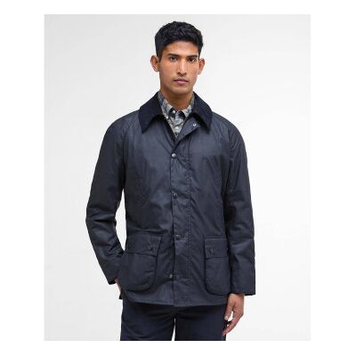 Barbour per uomo. MWX0339 Giacca cerata blu navy Ashby (XXL), Casual, Cotone Barbour per uomo. MWX0339 Giacca cerata blu navy Ashby (XXL), Casual, Cotone