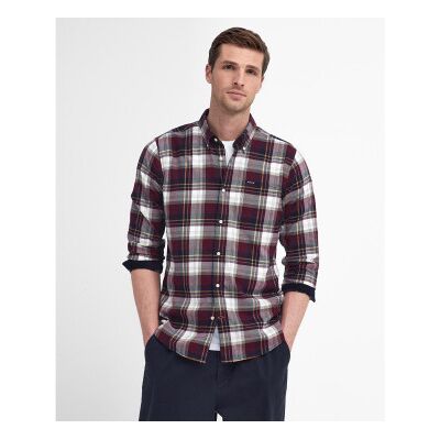 Barbour per uomo. MSH4995 Maglietta Crossfell marrone (XL), Casual, Granata, Cotone, Manica lunga Barbour per uomo. MSH4995 Maglietta Crossfell marrone (XL), Casual, Granata, Cotone, Manica lunga