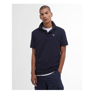 Barbour per uomo. MML0358 Polo blu navy originale (XXL), Casual, Cotone, Manica corta Barbour per uomo. MML0358 Polo blu navy originale (XXL), Casual, Cotone, Manica corta