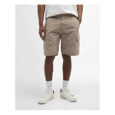 Barbour per uomo. MST0060 Pantaloncini cargo beige in ripstop (L), Casual, Cotone Barbour per uomo. MST0060 Pantaloncini cargo beige in ripstop (L), Casual, Cotone
