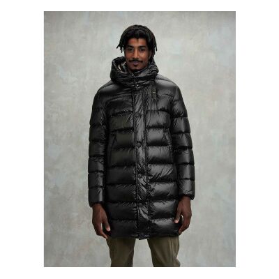 Blauer per uomo. 25WBLUK03147 Cappotto nero in piuma (L), Casual, Poliamide Blauer per uomo. 25WBLUK03147 Cappotto nero in piuma (L), Casual, Poliamide