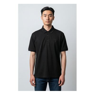 Blauer per uomo. 26SBLUT02298 Polo Black Albans (M), Nero, Casual, Cotone, Manica corta Blauer per uomo. 26SBLUT02298 Polo Black Albans (M), Nero, Casual, Cotone, Manica corta