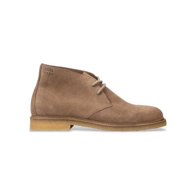 Boss per uomo. 50557714 Stivaletti in Pelle Ibridi Tela beige (42), Basso, Camoscio, Stringhe, Casual Boss per uomo. 50557714 Stivaletti in Pelle Ibridi Tela beige (42), Basso, Camoscio, Stringhe, Casual