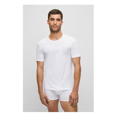 Boss per uomo. 50475284 Confezione 3 magliette RN 3P Classic bianche (M), Bianco, Casual, Cotone, Manica corta Boss per uomo. 50475284 Confezione 3 magliette RN 3P Classic bianche (M), Bianco, Casual, Cotone, Manica corta