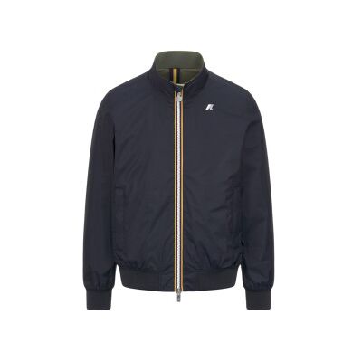 K-way per uomo. K6123PW Giacca reversibile Arsene Plus 2 blu navy (XXL), Casual, Nylon, Manica lunga K-way per uomo. K6123PW Giacca reversibile Arsene Plus 2 blu navy (XXL), Casual, Nylon, Manica lunga