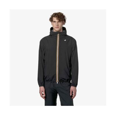 K-way per uomo. K5127QW Giacca nera Jack Stretch Dot (XXL), Nero, Casual, Poliestere K-way per uomo. K5127QW Giacca nera Jack Stretch Dot (XXL), Nero, Casual, Poliestere