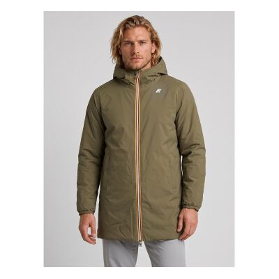 K-way per uomo. K6128WW Giacca Reversibile Jacob St Warm Double verde militare, blu marino (XXL), Casual, Nylon K-way per uomo. K6128WW Giacca Reversibile Jacob St Warm Double verde militare, blu marino (XXL), Casual, Nylon