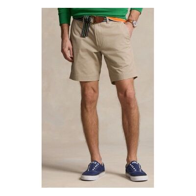 Polo Ralph Lauren per uomo. 710799213013 Pantaloncini chino Straight Fit beige (40), Casual, Cotone Polo Ralph Lauren per uomo. 710799213013 Pantaloncini chino Straight Fit beige (40), Casual, Cotone