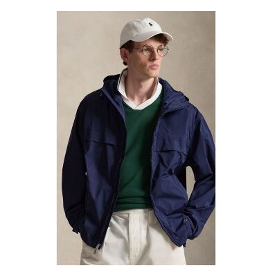 Polo Ralph Lauren per uomo. 710B15532001 Giacca Kendyl blu navy (L), Casual, Poliestere Polo Ralph Lauren per uomo. 710B15532001 Giacca Kendyl blu navy (L), Casual, Poliestere