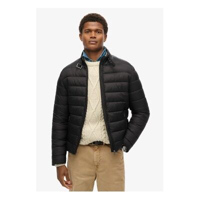 Superdry per uomo. M5011995A Giubbotto imbottito leggero nero (XL), Casual, Poliestere, Sostenibile Superdry per uomo. M5011995A Giubbotto imbottito leggero nero (XL), Casual, Poliestere, Sostenibile