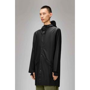 Rains unisex. 12020 giacca nera lunga (S), Nero, Casual, Impermeabile, Poliestere Rains unisex. 12020 giacca nera lunga (S), Nero, Casual, Impermeabile, Poliestere