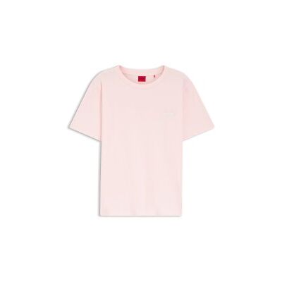 HUGO per donna. 50555634 Maglietta rosa basic (XL), Casual, Homewear, Cotone, Manica corta HUGO per donna. 50555634 Maglietta rosa basic (XL), Casual, Homewear, Cotone, Manica corta