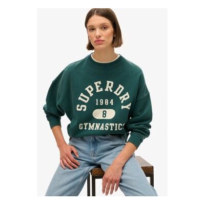 Superdry Athletic Felpa Oversized Stampata - Felpa Superdry Athletic Felpa Oversized Stampata - Felpa
