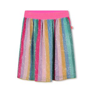 Billieblush per ragazza. U20419 Gonna a righe multicolore (8Años= 126cm), Casual, Sintetico, moda per bambini Billieblush per ragazza. U20419 Gonna a righe multicolore (8Años= 126cm), Casual, Sintetico, moda per bambini