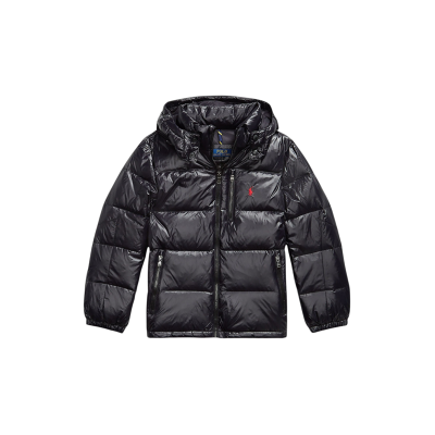 Polo Ralph Lauren per ragazzo. 323978459001 Giacca Gorham in piumino lucido nero ((S) 6/7Años= 136/138cm), Casual, Poliestere, moda per bamb Polo Ralph Lauren per ragazzo. 323978459001 Giacca Gorham in piumino lucido nero ((S) 6/7Años= 136/138cm), Casual, Poliestere, moda per bamb