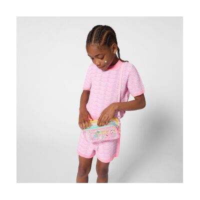 Billieblush per ragazza. U21944 Maglia rosa Fantasy (3Y= 94cm), Casual, Cotone, Manica corta, moda per bambini Billieblush per ragazza. U21944 Maglia rosa Fantasy (3Y= 94cm), Casual, Cotone, Manica corta, moda per bambini