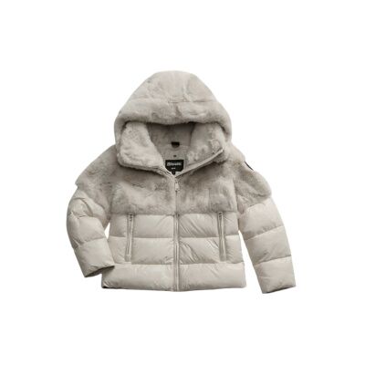 Blauer per donna/ragazza. 25WBLGC02411 Camice bianco Fanevil (14años= 164cm), Casual, Nylon, Manica lunga, moda per bambini Blauer per donna/ragazza. 25WBLGC02411 Camice bianco Fanevil (14años= 164cm), Casual, Nylon, Manica lunga, moda per bambini