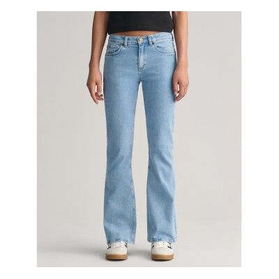 Gant per ragazza. 610032 Jeans bootcut adolescenti blu (14años= 164cm), Casual, Cotone, Denim, moda per bambini Gant per ragazza. 610032 Jeans bootcut adolescenti blu (14años= 164cm), Casual, Cotone, Denim, moda per bambini