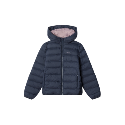 Pepe Jeans per ragazza. PG4000006 Giacca Dahlia blu marino (12años= 152cm), Casual, Poliestere, Navy, moda per bambini Pepe Jeans per ragazza. PG4000006 Giacca Dahlia blu marino (12años= 152cm), Casual, Poliestere, Navy, moda per bambini