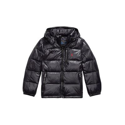 Polo Ralph Lauren per ragazzo. 323978459001 Cappotto nero lucido ((S) 6/7Años= 136/138cm), Casual, Sostenibile, Nylon riciclato, moda per ba Polo Ralph Lauren per ragazzo. 323978459001 Cappotto nero lucido ((S) 6/7Años= 136/138cm), Casual, Sostenibile, Nylon riciclato, moda per ba