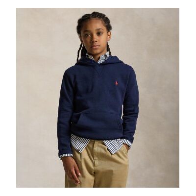 Polo Ralph Lauren per ragazzo. 323749954060 Felpa con cappuccio in pile blu navy ((S) 6/7años= 136/138cm), Casual, Cotone, moda per bambini Polo Ralph Lauren per ragazzo. 323749954060 Felpa con cappuccio in pile blu navy ((S) 6/7años= 136/138cm), Casual, Cotone, moda per bambini