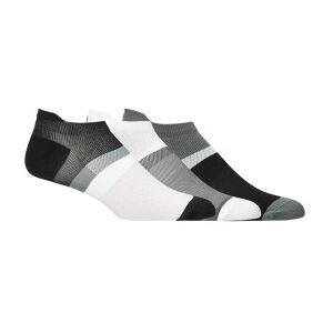 Asics unisex. 3033C297 Set di 3 calzini, confezione Color Block, grigio, bianco, nero. (M), Homewear, Cotone Asics unisex. 3033C297 Set di 3 calzini, confezione Color Block, grigio, bianco, nero. (M), Homewear, Cotone