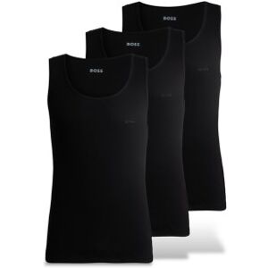 Boss per uomo. 50542132 Confezione da 3 magliette classiche nere (XXL), Nero, Homewear, Cotone, Senza maniche / cinghie Boss per uomo. 50542132 Confezione da 3 magliette classiche nere (XXL), Nero, Homewear, Cotone, Senza maniche / cinghie