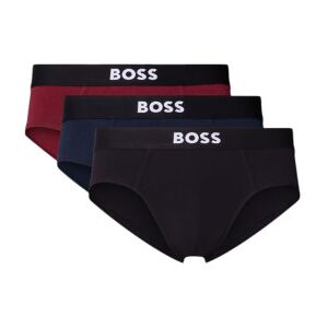 Boss per uomo. 50546561 Set di 3 slip One rosso, nero, blu navy (XXL), Homewear, Multicolore, Cotone Boss per uomo. 50546561 Set di 3 slip One rosso, nero, blu navy (XXL), Homewear, Multicolore, Cotone