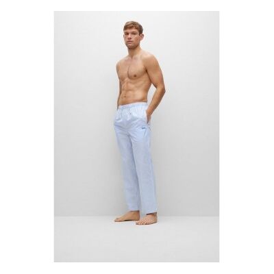 Boss per uomo. 50472849 Pantaloni blu n Stripe (S), Homewear, Cotone Boss per uomo. 50472849 Pantaloni blu n Stripe (S), Homewear, Cotone