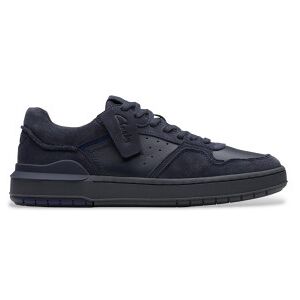 Clarks per uomo. 26183283 Sneakers in pelle Courtlite2 blu navy (43), Basso, Stringhe, Casual Clarks per uomo. 26183283 Sneakers in pelle Courtlite2 blu navy (43), Basso, Stringhe, Casual