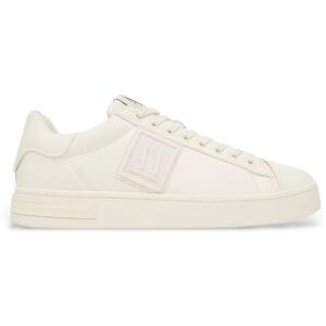 Giorgio Armani per uomo. XM001990AF17451U0011 Sneakers con logo laterale beige (45), Basso, Stringhe, Casual Giorgio Armani per uomo. XM001990AF17451U0011 Sneakers con logo laterale beige (45), Basso, Stringhe, Casual