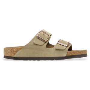 Birkenstock per donna. 51463 Sandali Arizona in pelle color talpa chiaro (39), Basso, Camoscio, Nessuno, Casual, Taupe Birkenstock per donna. 51463 Sandali Arizona in pelle color talpa chiaro (39), Basso, Camoscio, Nessuno, Casual, Taupe