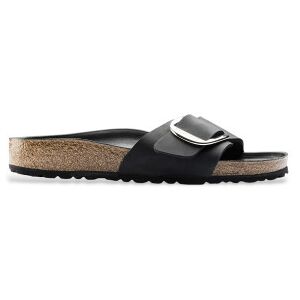 Birkenstock per donna. 1006523 Sandali in pelle nera Madrid (38), Nero, Basso, Nessuno, Casual Birkenstock per donna. 1006523 Sandali in pelle nera Madrid (38), Nero, Basso, Nessuno, Casual